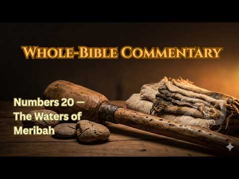 Numbers 20 Chapter Study — Meribah, Edom, and Mount Hor