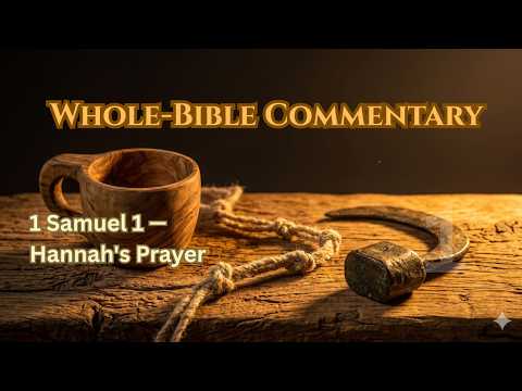 Hannah’s Prayer in 1 Samuel 1: From Tears to Dedication