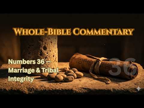 Numbers 36 Chapter Study: Heiresses and Boundaries