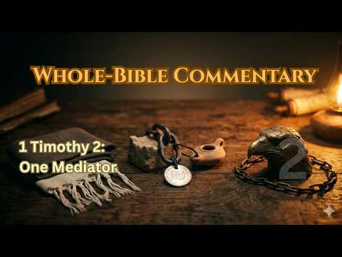 1 Timothy 2 Chapter Study: Prayer, Order, One Mediator